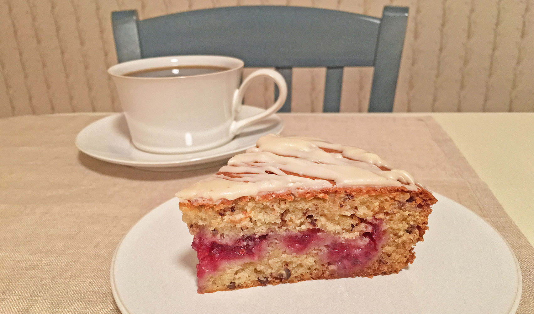 Cranberry Coffee Cake | 5 O'Clock Coffee Club