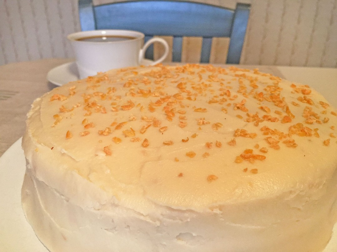 Grapefruit Pecan Sheet Cake 5 O'Clock Coffee Club