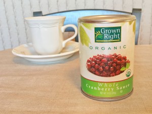Grown Right Organic Cranberry Sauce