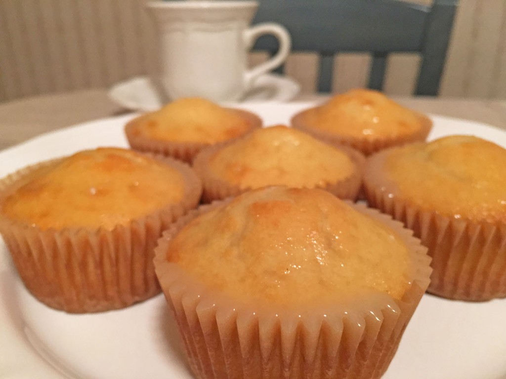 Lemon Muffins with Coffee