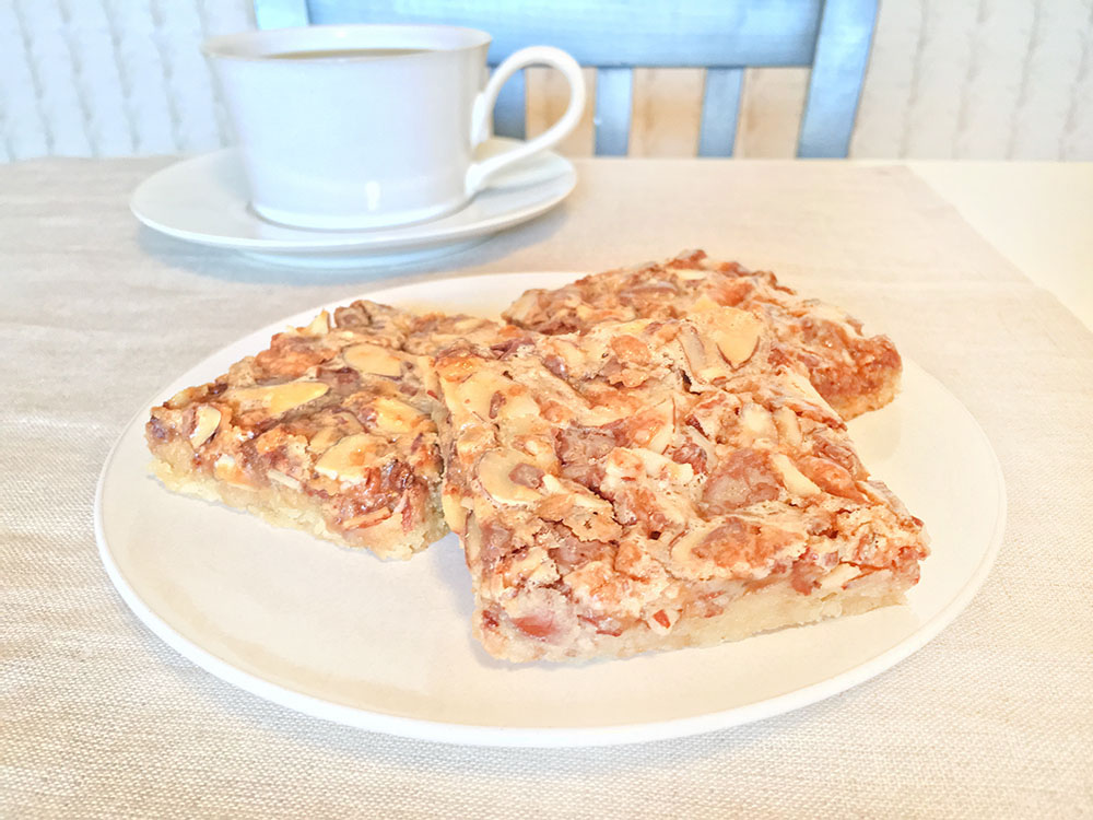 Almond Toffee Bars | 5 O'Clock Coffee Club