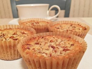 Pecan Pie Muffins and Coffee