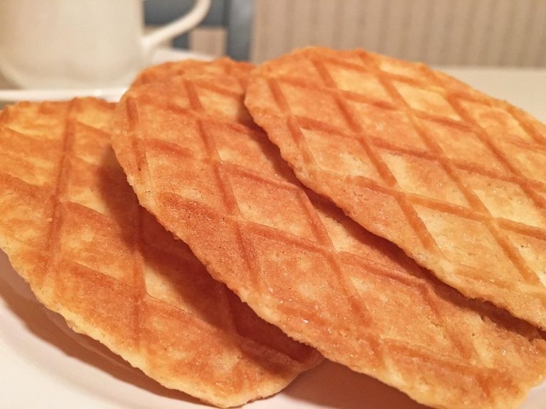 Trader Joe’s Belgian Butter Waffle Cookies 5 O'Clock Coffee Club