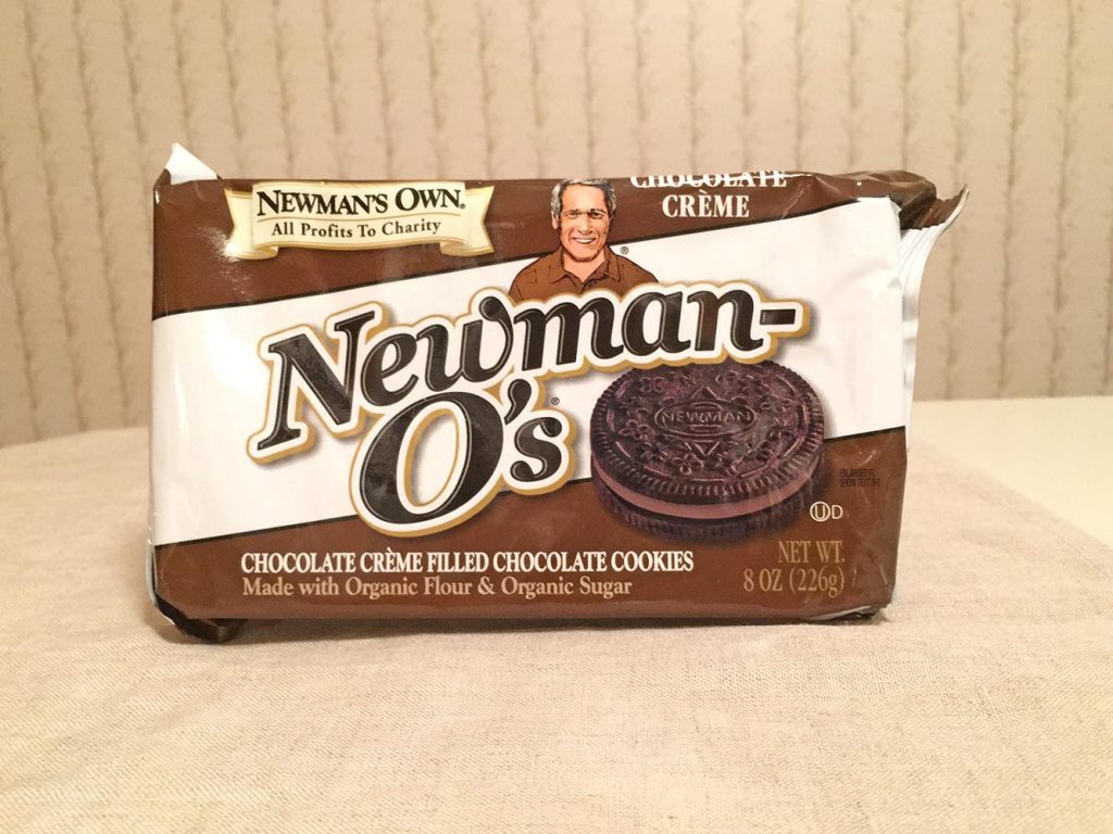 Newman's Own Chocolate Creme Filled Chocolate Cookies