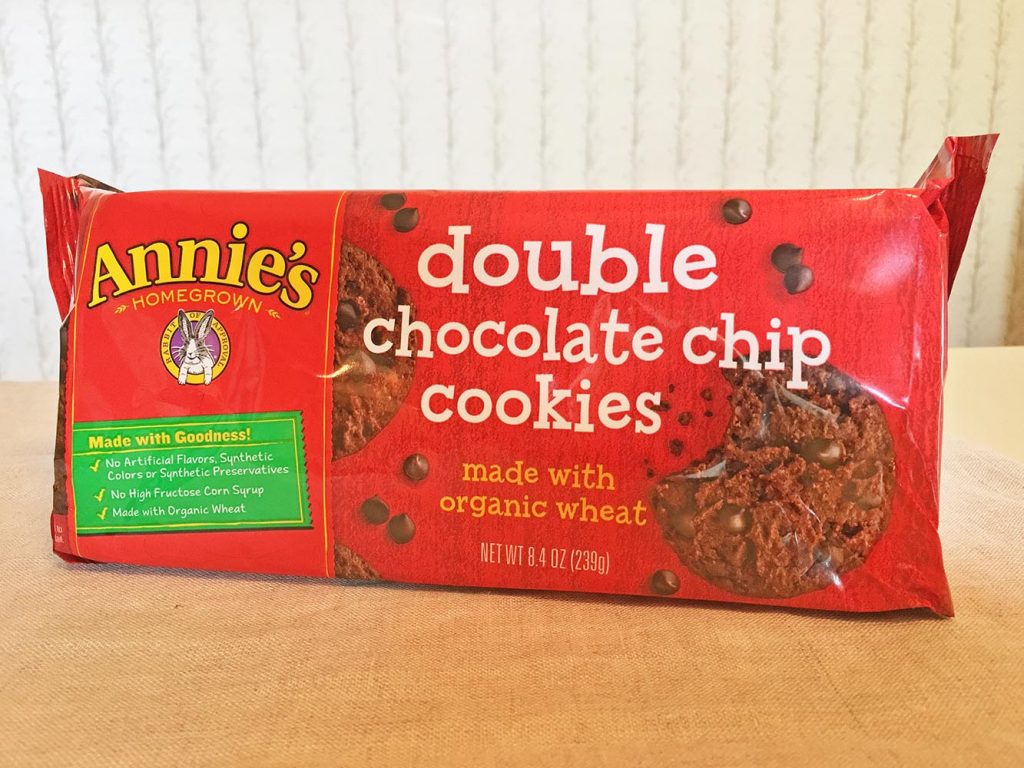 Annie's Double Chocolate Chip Cookies Bag